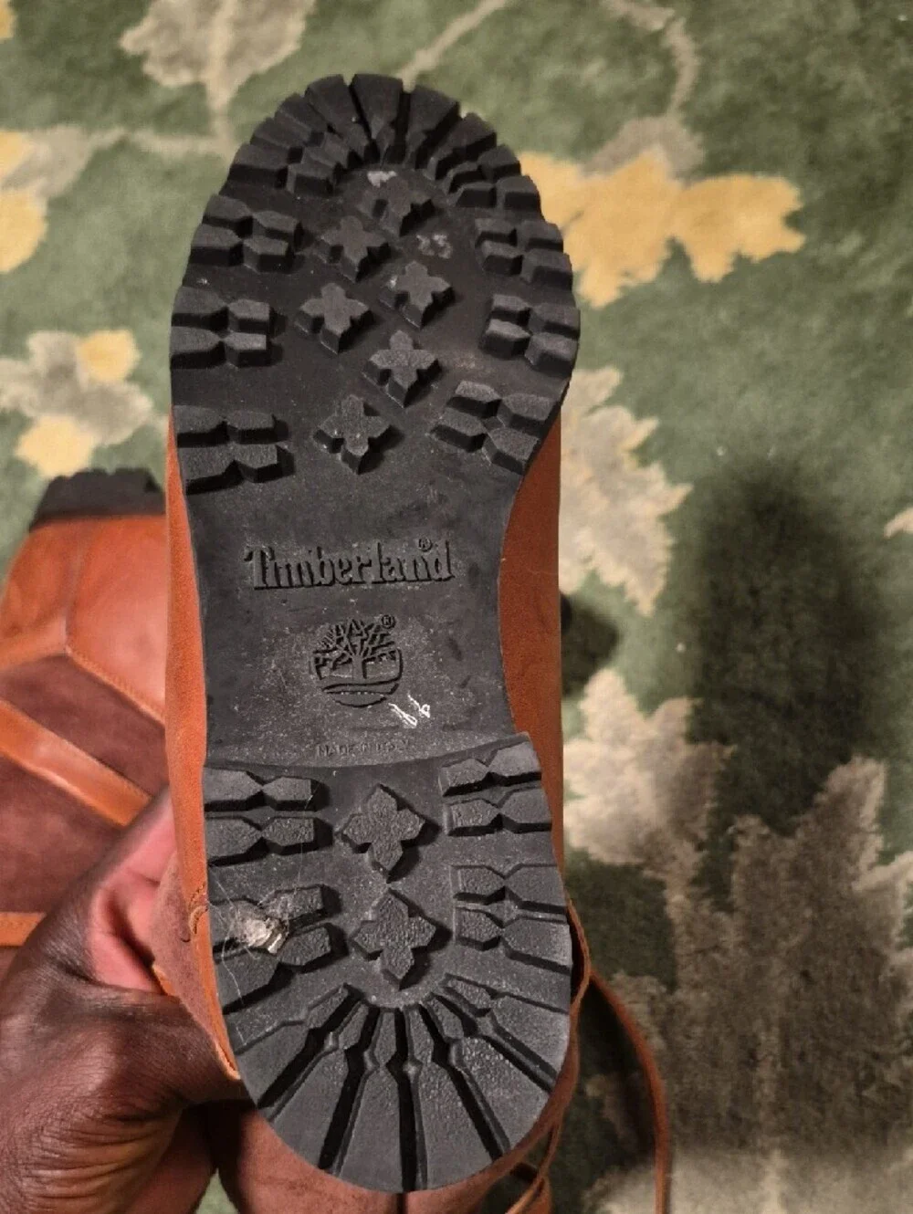 Timberland Chestnut Leather & Suede Fur-Lined Mid-Calf Boots